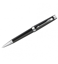 Ручка шариковая Premier Laque Black ST синяя, 1,2мм, подар.уп
