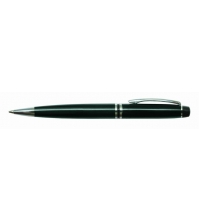 Ручка шариковая Silk Prestige синяя, 0,7мм, корпус черный, механизм поворотный, инд. упак.