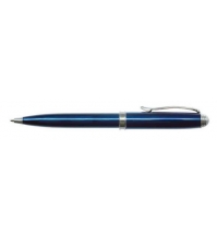 Ручка шариковая Silk Standard синяя, 0,7мм, корпус синий, механизм поворотный, инд. упак.