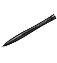 Ручка шариковая Urban Premium Matt Black CT синяя, M, подар. уп.