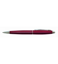 Ручка шариковая Velvet Standard синяя, 0,7мм, корпус бордо, механизм поворотный, инд. упак.