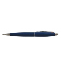 Ручка шариковая Velvet Standard синяя, 0,7мм, корпус синий, механизм поворотный, инд. упак.
