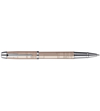Ручка-Роллер IM Premium Metallic Pink CT черная, 0,5мм, корпус розовый/хром, подар.уп.