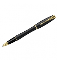 Ручка-Роллер Urban Muted Black GT синяя, 0,5мм, корпус черный, подар. уп.