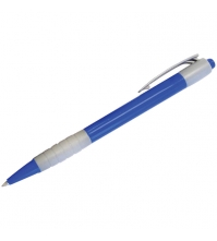 Ручка шариковая автоматическая Comby, синяя, 0,7мм, грип, ассорти