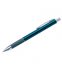 Ручка шариковая автоматическая CS-07, синяя, 0,7мм, грип