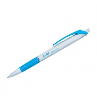 Ручка шариковая автоматическая G-07, синяя, 0,7мм, грип