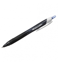 Ручка шариковая автоматическая Jetstream SXN-150 RT, синяя, 1мм, грип, цвет корпуса: черный