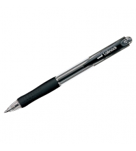 Ручка шариковая автоматическая Laknock SN-100, черная, 0,7мм, грип