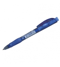 Ручка шариковая автоматическая Marathon, синяя, 0,3мм, грип