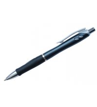 Ручка шариковая автоматическая Modern S, черная, 0,7мм, грип