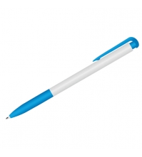 Ручка шариковая автоматическая OfficeSpace синяя, 0,7мм, цветной корпус