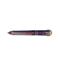 Ручка шариковая автоматическая Сarioca Maxi Fluo, 10цв., 0,7мм