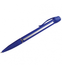 Ручка шариковая автоматическая Шпаргалка, синяя, 0,7мм, ассорти