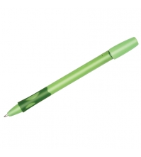 Ручка шариковая LeftRight, для левшей, синяя, 0,8мм, грип, зеленый корпус