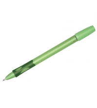 Ручка шариковая LeftRight, для правшей, синяя, 0,8мм, грип, зеленый корпус