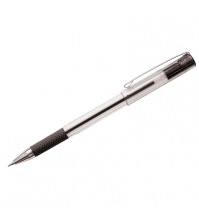 Ручка шариковая Mega top, черная, 0,6мм, грип