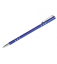 Ручка шариковая Nice, синяя, 0,5мм, алюмин. корпус, ассорти