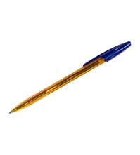 Ручка шариковая R-301 AMBER, синяя, 1мм