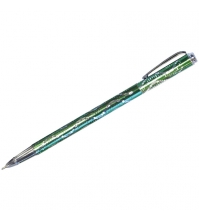 Ручка шариковая Wave, синяя, 0,5мм, алюмин. корпус, ассорти