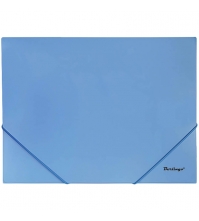 Папка на резинке Standard А4, 500мкм, синяя