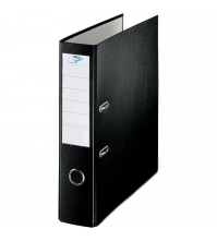 Пaпкa-регистратор OfficeSpace® 70мм, бумвинил, с карманом на корешке, черная