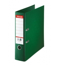 Папка-регистратор Esselte Standard Plus, 80мм, пластик, зеленая
