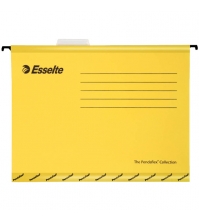 Подвесная папка Pendaflex Standart, А4, картон, 205 г/м3, желтая