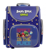 Ранец Angry Birds 28*38*18 см, 3 отделения, с эргономичной спинкой