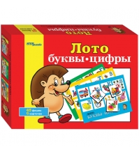 Игра настольная - Лото Буквы-цифры