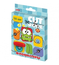 Фломастеры CUT THE ROPE 10цв., картон. уп., европодвес