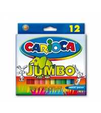 Фломастеры CARIOCA Jumbo 12цв. карт.уп (С)