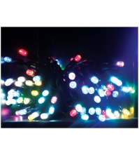 Электрогирлянда уличная светодиодная 140 ламп, 4 цвета, с контроллером, 15,5+1,5 м