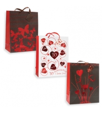 Пакет бумажный 29*37*13 см, Valentine