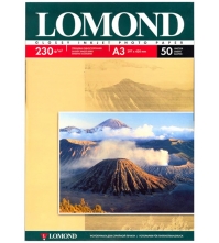 Бумага А3 для стр.принтеров LOMOND 230гр (50л) гл.одн.