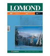 Бумага А4 для стр.принтеров LOMOND 180гр (25л) мат.одн.