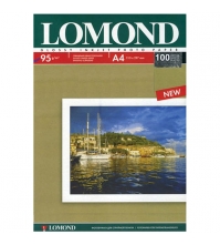 Бумага А4 для стр.принтеров LOMOND 95гр (100л) гл.одн.