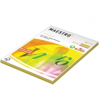 Бумага Maestro Color Neon Mixed Packs А4, 80г/м2, 200л. (4 цвета)