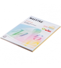 Бумага Maestro Color Pastell Mixed Packs А4, 80г/м2, 250л. (5 цветов)