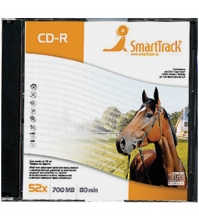 Диск CD-R 700Mb Smart Track 52x Slim