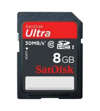 Карта памяти SDHC  8GB Class 10 Ultra SanDisk