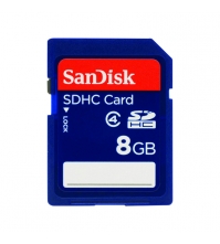 Карта памяти SDHC  8GB Class 4 SanDisk