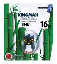 Память Kingmax USB Flash 16Gb UI-07, Сова, серый