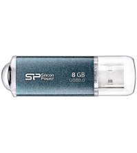 Память SiliconPower USB Flash  8GB USB3.0 Marvel M01 синий