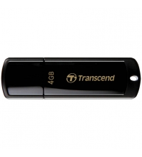 Память TRANSCEND USB Flash  4Gb USB2.0 JetFlash 350 черный