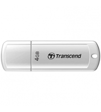 Память TRANSCEND USB Flash  4Gb USB2.0 JetFlash 370 белый