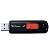 Память TRANSCEND USB Flash  4Gb USB2.0 JetFlash 500 черный