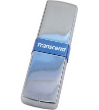 Память TRANSCEND USB Flash  4Gb USB2.0 JetFlash V85 хром (металл.корпус)