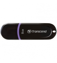 Память TRANSCEND USB Flash  8Gb USB2.0 JetFlash 300 черный