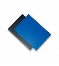 Обложка A4 FELLOWES Futura 280мкм синий матовый пластик 100л.